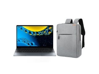 Notebook CHUWI Intel Core i3 10100Y - 8Gb - 256Gb - Pantalla 14 FHD - Windows 11 - Mochila 15.6 Gris