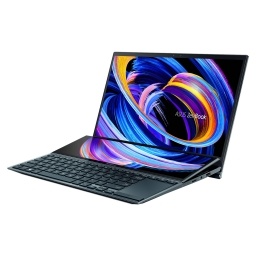 Notebook Asus Zenbook Duo Ux482e Intel Core i7 1195g7 4.8Ghz Ram 16Gb Ddr4 Nvme 1Tb Pantalla 14+12.7 Fhd Tactil Mx450