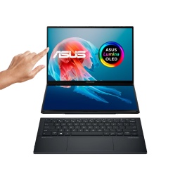 Notebook ASUS Zenbook Duo UX8406 Intel Ultra 9 285H 16 Core - 32Gb - Ssd 1Tb - Pantalla 14" 3K Tactil Oled 120Hz - W11