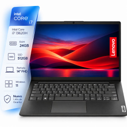 Notebook Lenovo V14 G4 Intel Core i7 13620H - 24Gb - 512Gb - Pantalla 14" Full HD - Windows 11