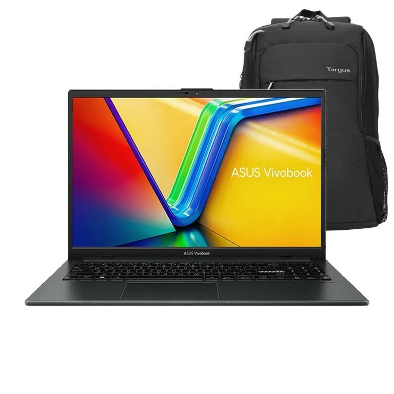 Notebook ASUS Vivobook Go 15 (E1504GA-WS36) Intel Core i3 N305 - 8Gb - 256Gb - Pantalla 15.6 Full HD - W11 - Mochila
