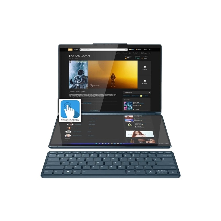 Notebook LENOVO Yoga 9i Intel Ultra 7 155u 4.8Ghz Ram 16Gb Ddr5 Nvme 1Tb Pantalla Doble 13.3 3k Tactil W11P