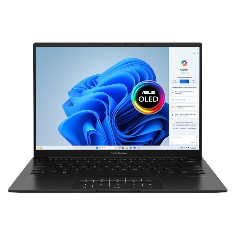 Notebook ASUS Zenbook 14 OLED (UM3406HA) Amd Ryzen 7 8840HS - 16Gb - 1Tb - Pantalla 14 Full HD+