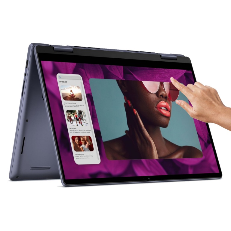 Notebook DELL P186G Convertibe AMD Ryzen 5 8640HS (6 N�cleos) - 8Gb - 512Gb - Pantalla 14 T�ctil Full HD - Win11 Home