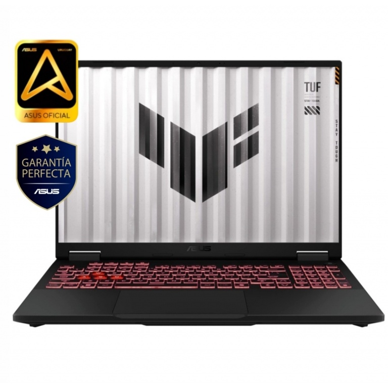 Notebook ASUS TUF A16 Amd Ryzen 9 8940HX - Rtx 5060 8Gb - 16Gb - 1Tb - Pantalla 16 FHD+ 165Hz - W11