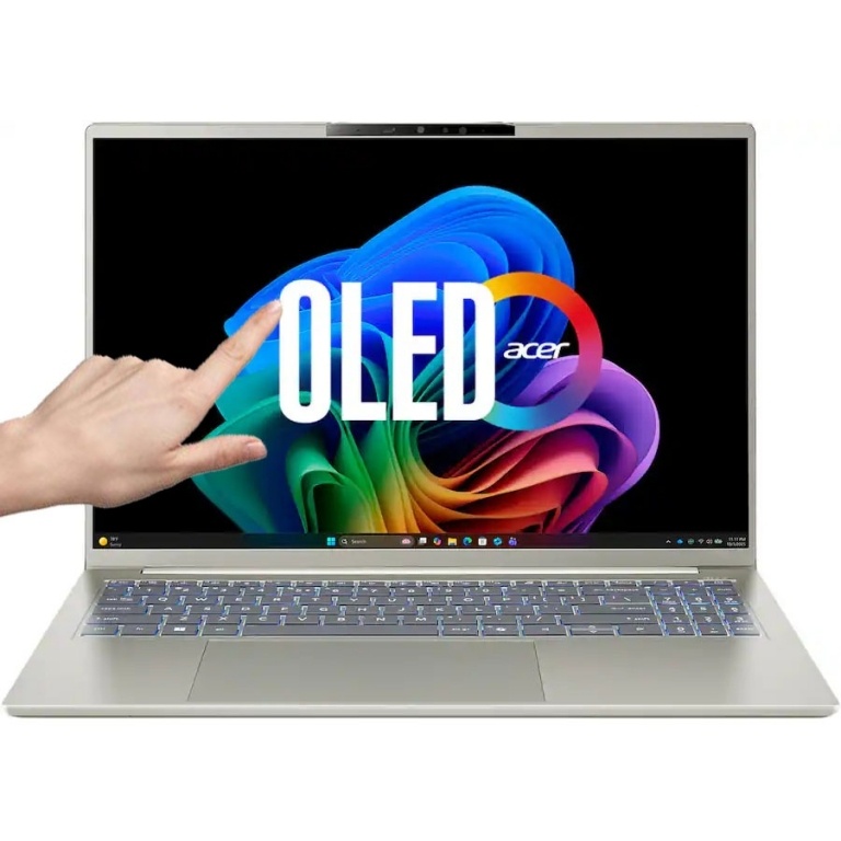 Notebook ACER SWIFT GO 16 AI Intel Core Ultra 7 355 - 32Gb - 1Tb - Pantalla 16 OLED T�ctil - W11
