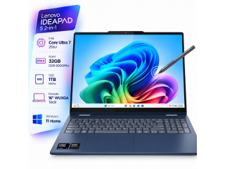 Notebook Convertible LENOVO IDEAPAD 5 2 en 1 Intel Core Ultra 7 - 32Gb - 1Tb - Pantalla 16 WUXGA T�ctil - W11