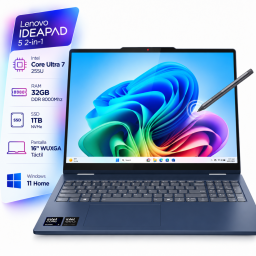 Notebook Convertible LENOVO IDEAPAD 5 2 en 1 Intel Core Ultra 7 - 32Gb - 1Tb - Pantalla 16" WUXGA T�ctil - W11