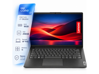 Notebook Lenovo V14 G4 Intel Core i7 13620H - 16Gb - 256Gb - Pantalla 14 Full HD - Windows 11